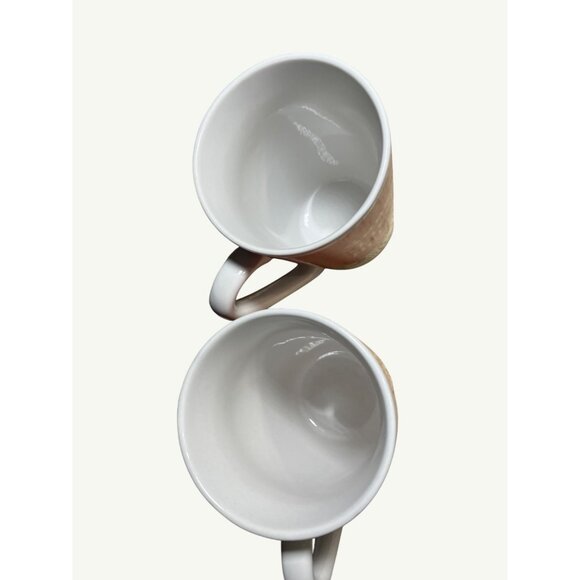 Peanuts Snoopy Santas Little Helpers 12 Oz Ceramic Coffee Mugs Set Of 2 - Picture 5 of 13